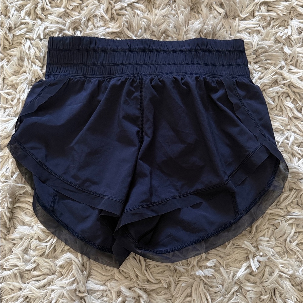 lululemon athletica Dark Blue Athletic Shorts
